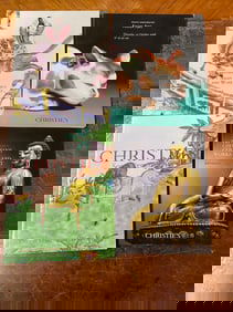 4 Volumes Christie's Asian Art Catalogs