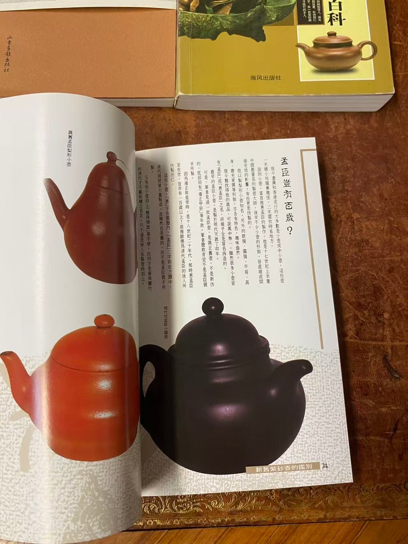 3 Volume Chinese ZISHA Reference Books - 2