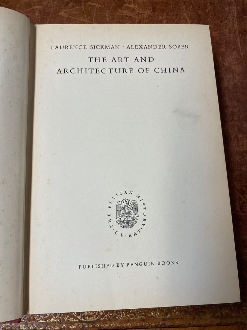 THE ART AND ARCHITECTURE OF CHINA PUBLISHED BY PENGUIN BOOKS (1 of 3)