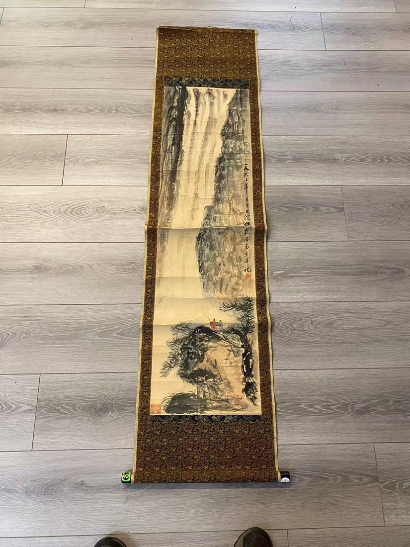 Private Collection of Chinese Painting, No. 6: Private Collection of Chinese Painting, No. 6, size H 42 * 12 in.