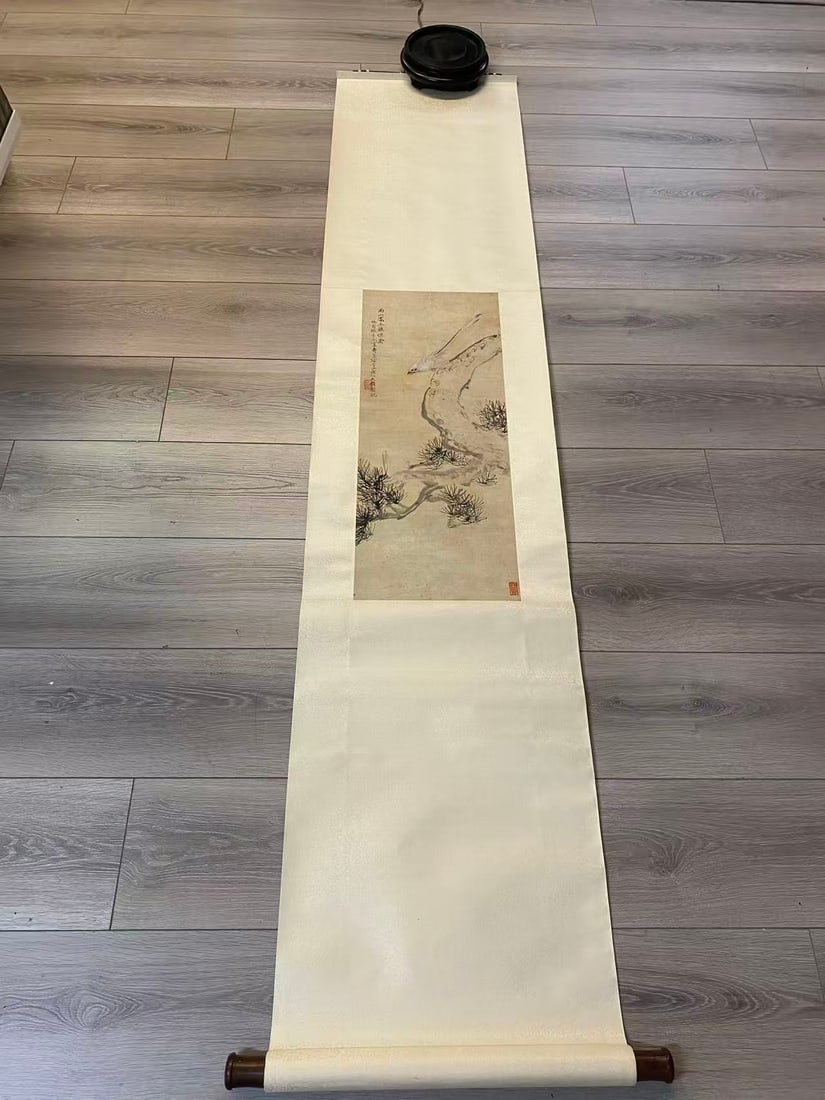 Private Collection of Chinese Painting, No. 16: Private Collection of Chinese Painting, No. 16 , size H 26 3/4 * W 10 1/4 in.