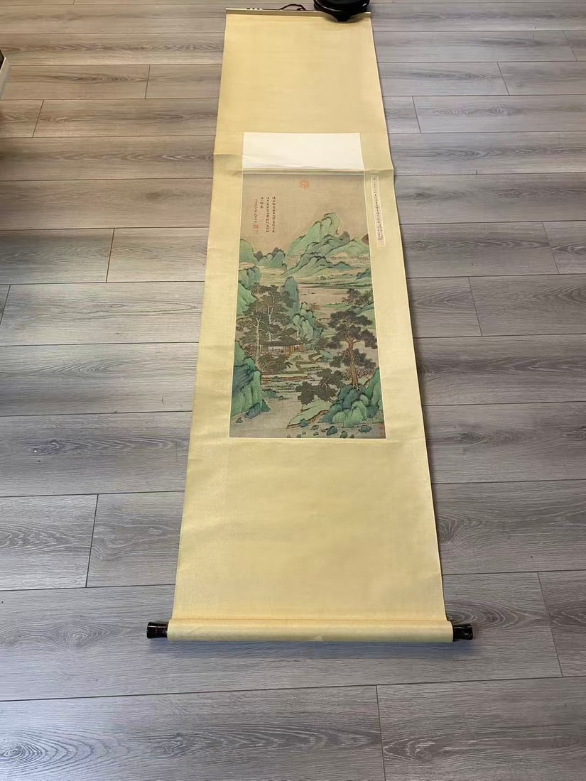 Private Collection of Chinese Painting, No. 27: Private Collection of Chinese Painting, No. 27, size H 34 1/2 * W 14 in.