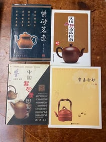 4 Books about Chinese Yixing Zisha