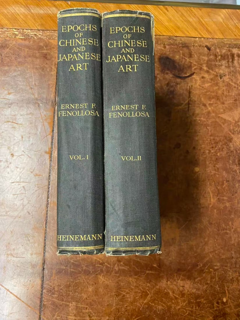 EPOCHS OF CHINESE AND JAPANESE ART (2 VOLUMES): EPOCHS OF CHINESE AND JAPANESE ART (2 VOLUMES) , published in 1921, good condition!
