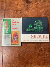 2 Books about Netsuke