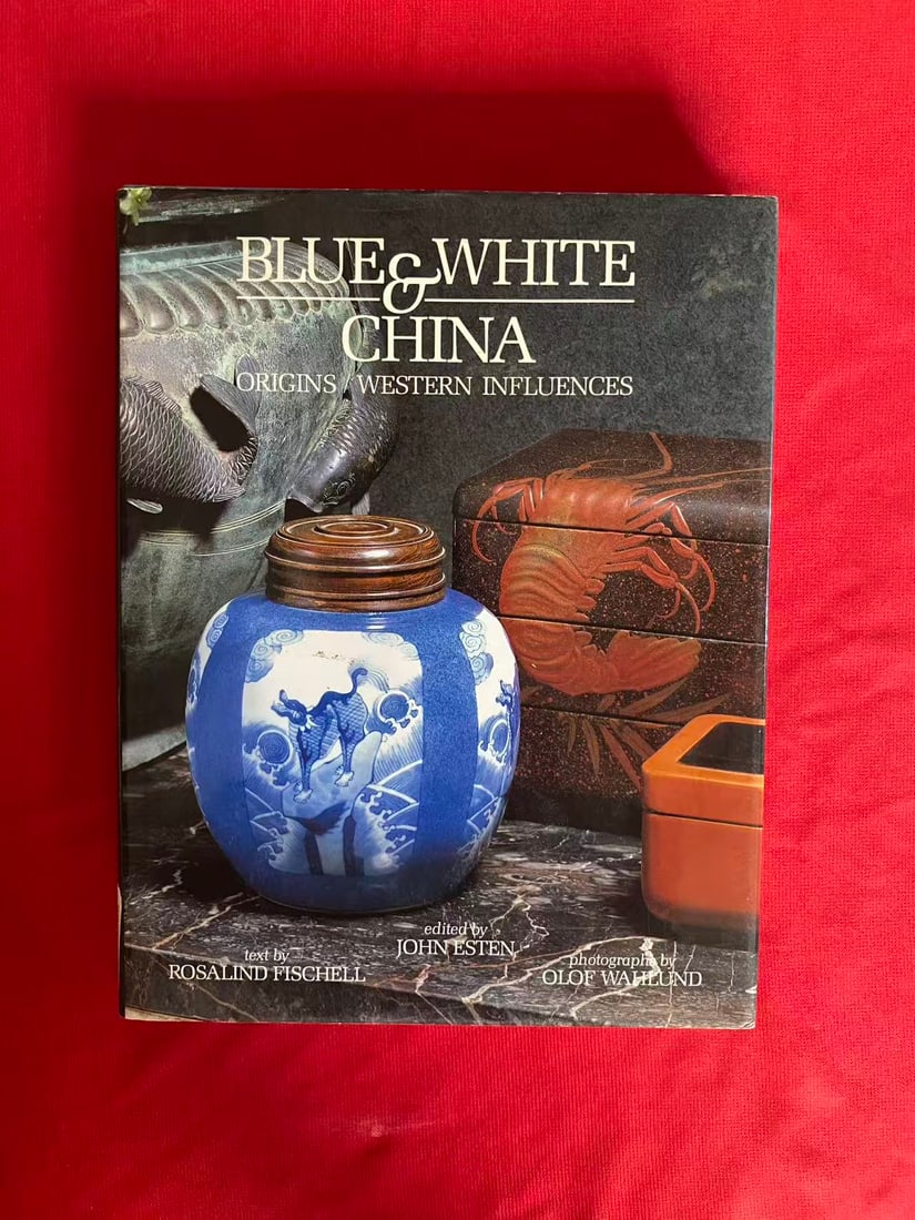 BLUE & WHITE CHINA ORIGINS WESTERN INFLUENCES: BLUE & WHITE CHINA ORIGINS WESTERN INFLUENCES, published in 1987, hard cover and good condition!