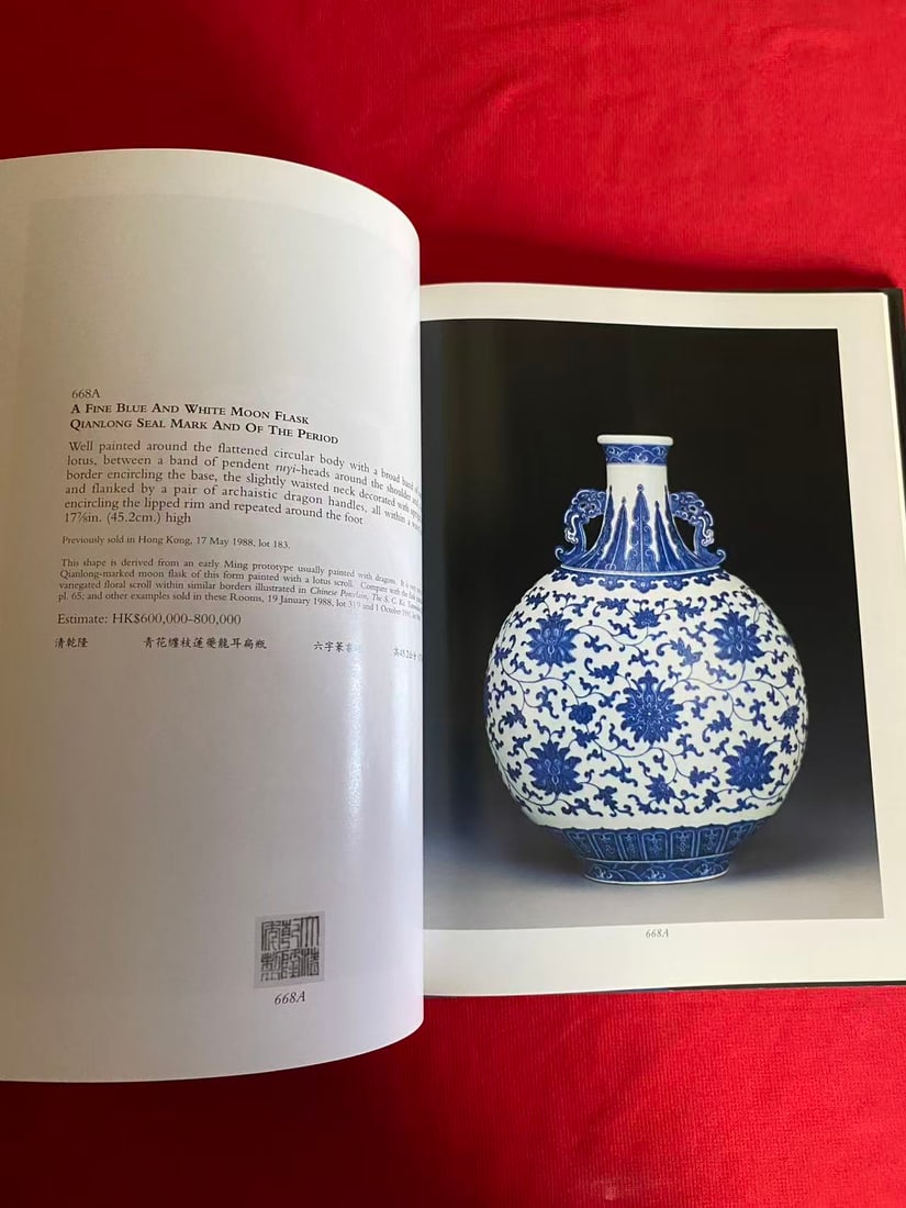 HK Christie's 1995 Important Blue and White Porcelain ,Hardstone Carvings from a Private Collection - 3