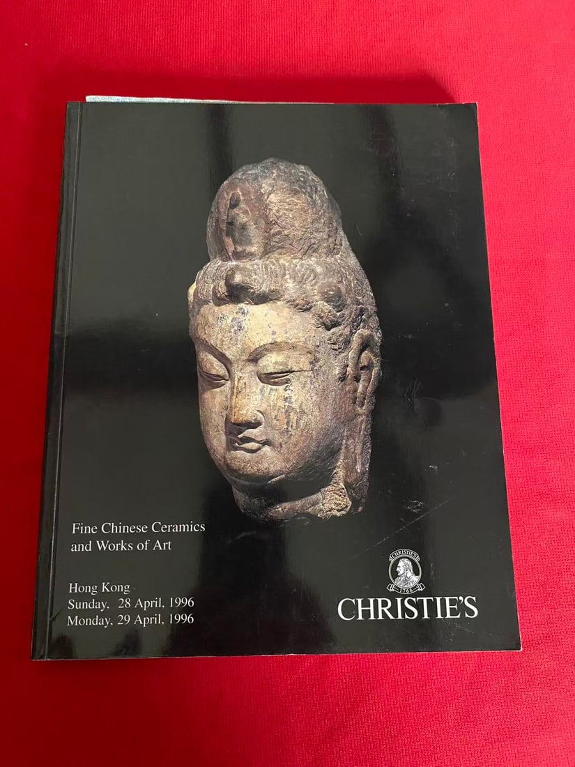 HK Christie's 1996 Fine Chinese Ceramics and Works of Art: HK Christie's 1996 Fine Chinese Ceramics and Works of Art, good condition!