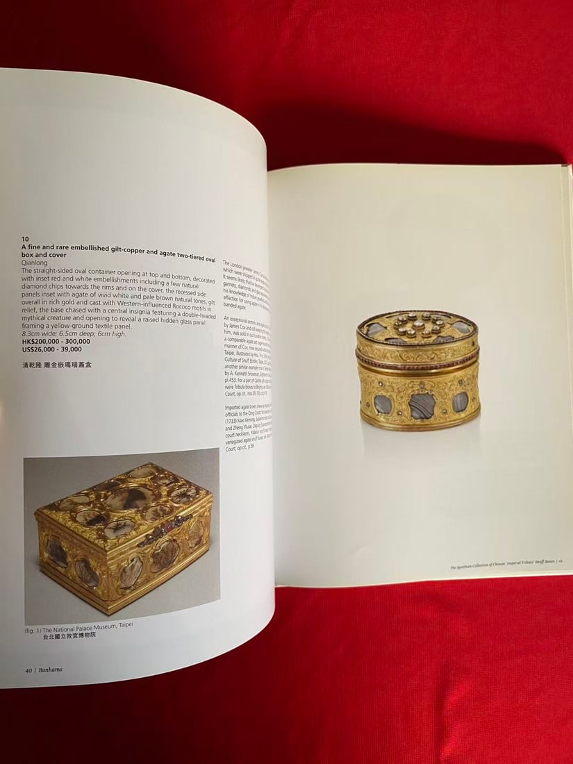 HK Bonhams 2013 The Speelman Collection of Chinese Imperial Tribute' Snuff Boxes - 3