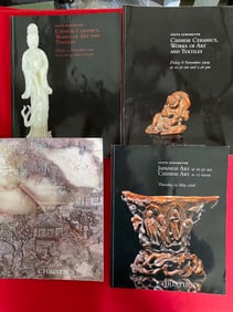 4 Volumes Christie's Asian Art Catalog