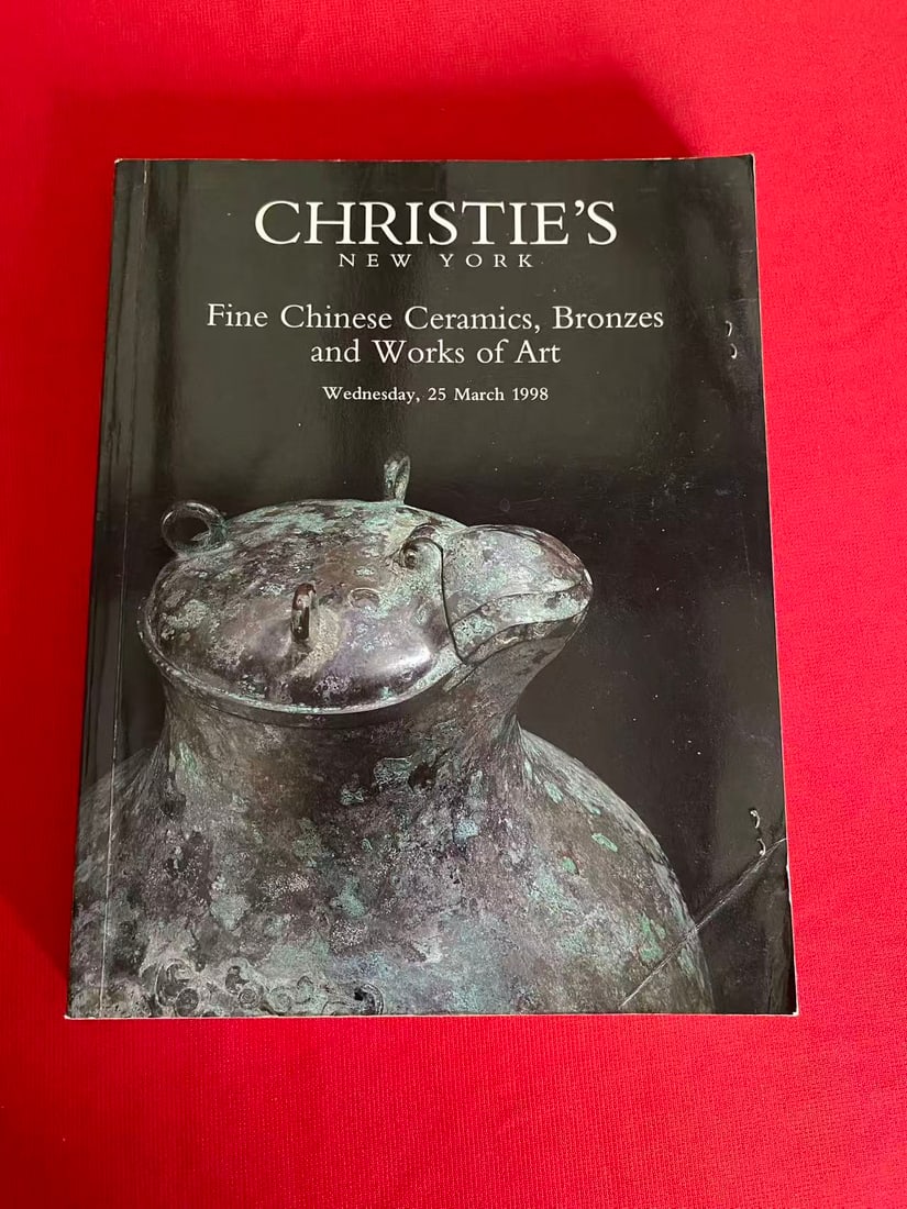 NY Christie's 1998 FINE OHINESE CERAMICS, BRONZES AND WORKS OF ART: NY Christie's 1998 FINE OHINESE CERAMICS, BRONZES AND WORKS OF ART , good condition!