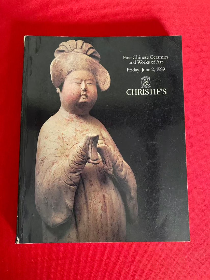 NY Christie's 1989 FINE OHINESE CERAMICS AND WORKS OF ART: NY Christie's 1989 FINE OHINESE CERAMICS AND WORKS OF ART , good condition!