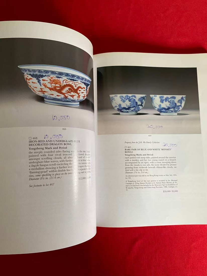NY Sotheby's 1995 Fine Chinese Ceramics,Furniture and Works of Art - 2
