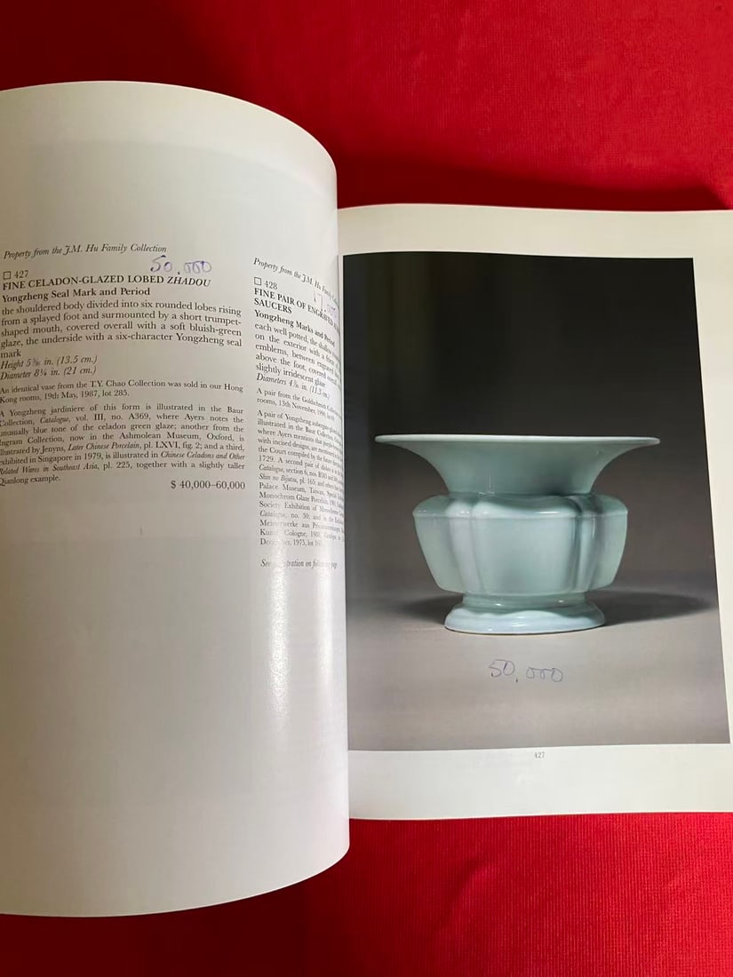 NY Sotheby's 1995 Fine Chinese Ceramics,Furniture and Works of Art - 3
