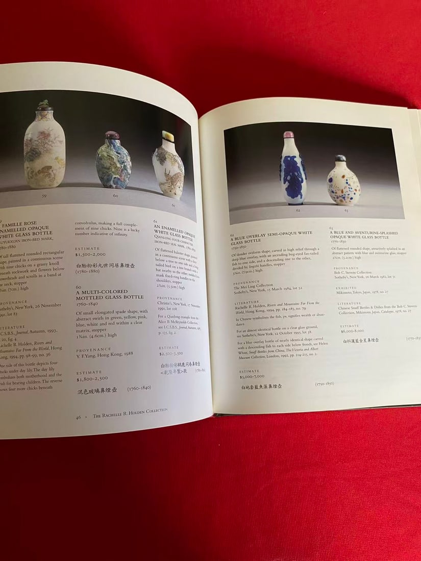 NY Christie's 2000 Fine Chinese Snuff Bottles From the Rachelle R. Holden Collection - 3