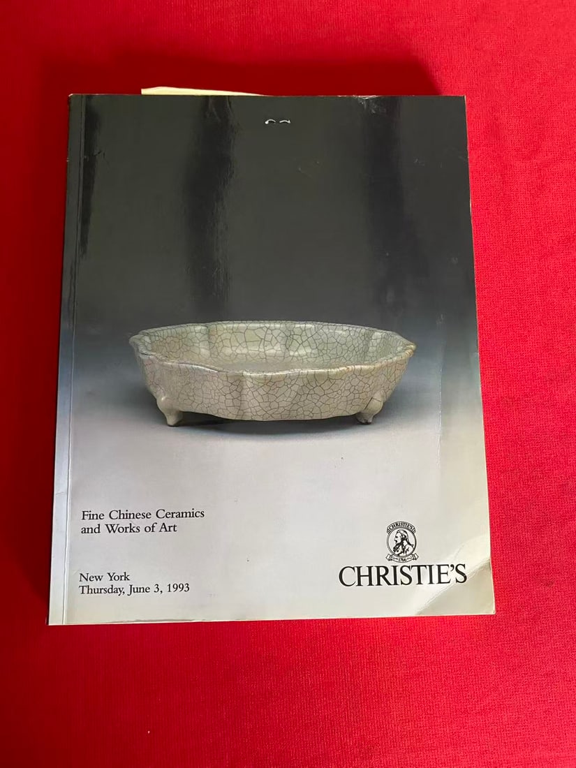 NY Christie's 1993 Fine Chinese Ceramics and Works of Art (1 of 3)