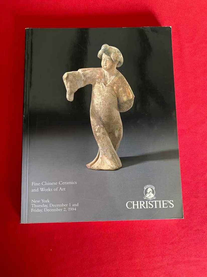 NY Christie's 1994 Fine Chinese Ceramics and Works of Art: NY Christie's 1994 Fine Chinese Ceramics and Works of Art , good condition!