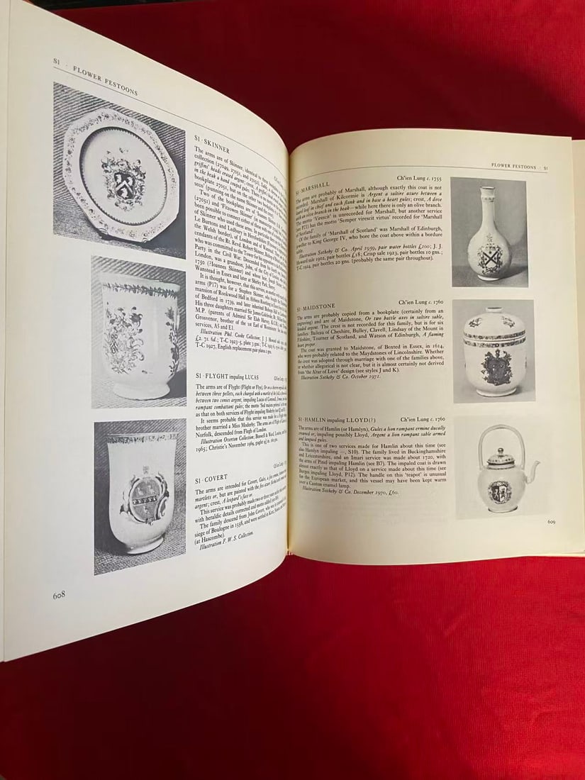 Chinese Armorial Porcelain by David Sanctuary Howard( extra heavy) - 3