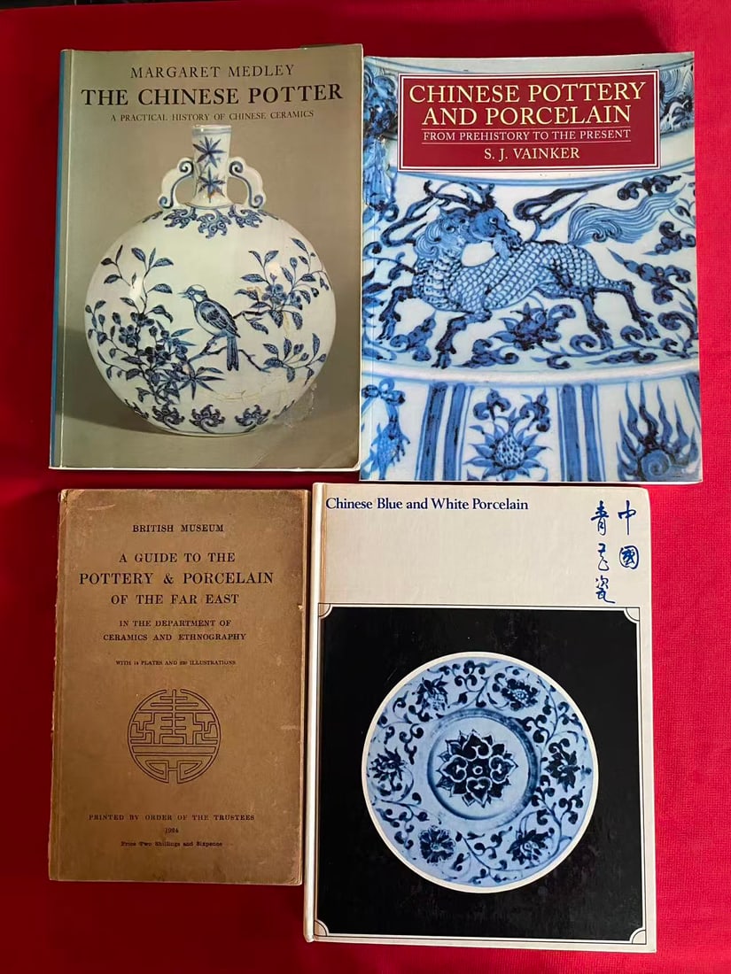 4 Books about Chinese Porcelain: 4 Books about Chinese Porcelain , good condition!