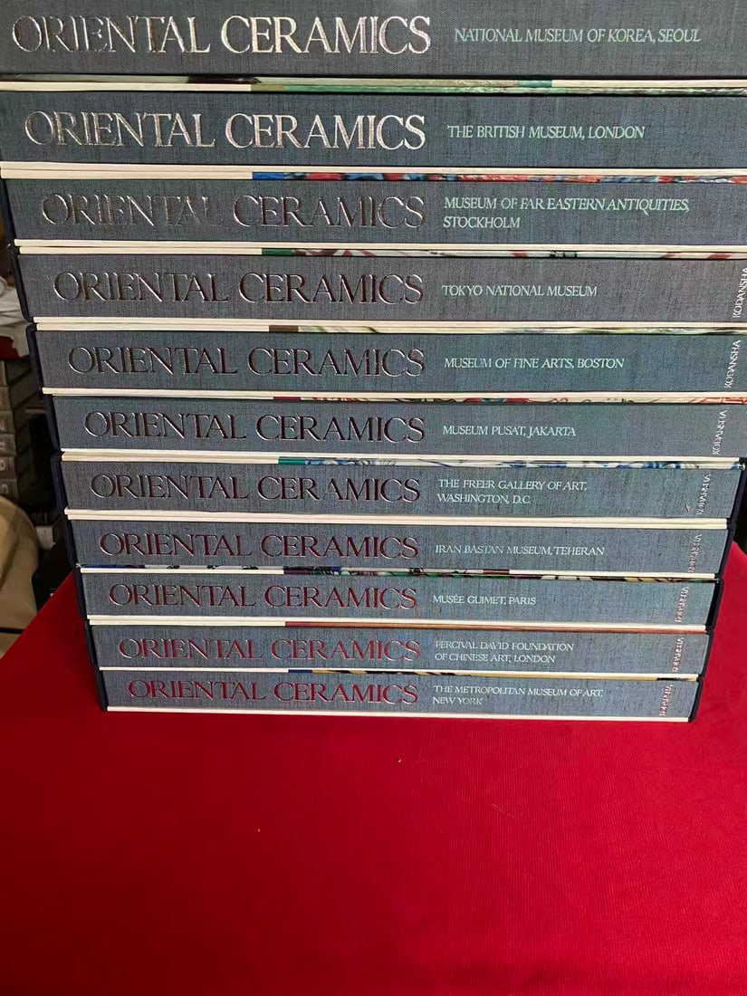 The Complete set of 11 Volumes Oriental Ceramics The World's Great Collections: The Complete set of 11 Volumes Oriental Ceramics The World's Great Collections, hard cover and including the slipbox, all in very good condition!