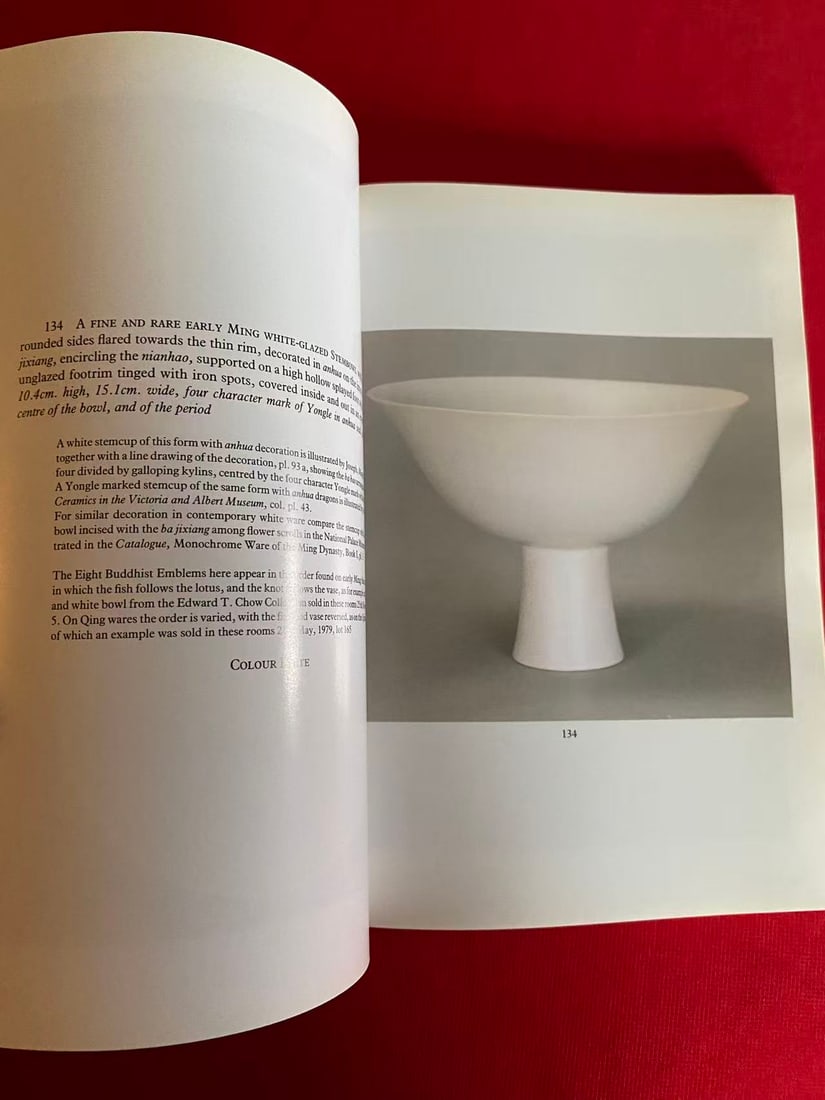 HK Sotheby's 1981 IMPORTANT CHINESE CERAMICS AND WORKS OF ART( HEAVY CATALOG) - 2
