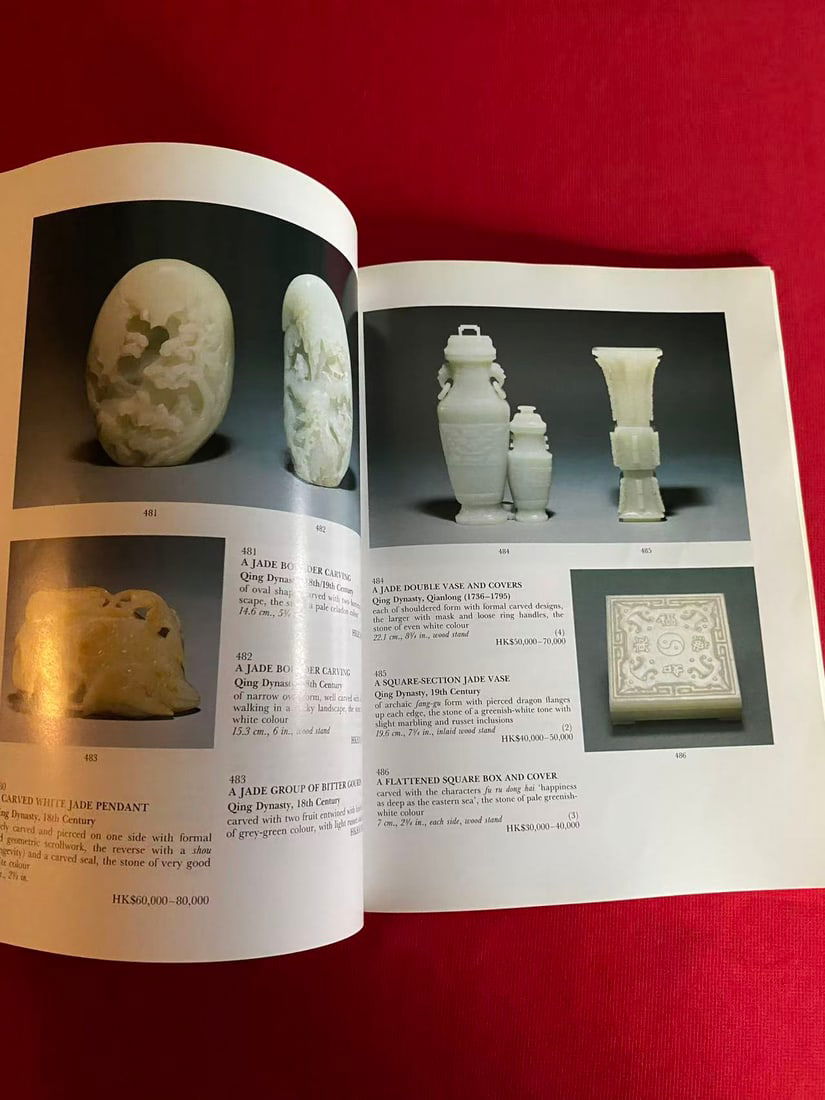 HK Sotheby's 1991 Fine Chinese Works of Art, Furniture,Jade Carvings - 3