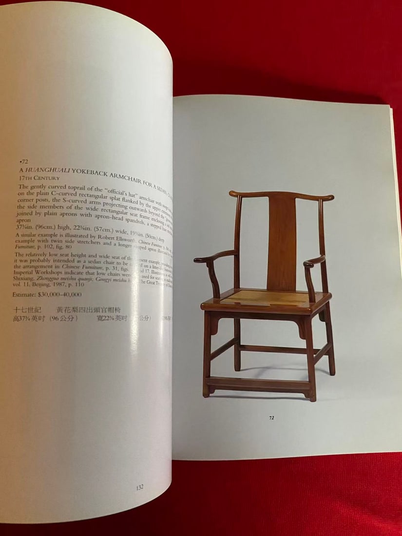 NY Christie's 1997 The Mr. and Mrs. Robert P. Piccus Collection of Fine Classical Chinese Furniture - 2