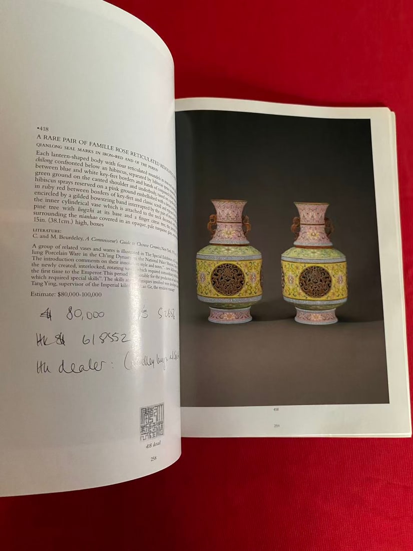 NY Christie's 1996 FINE CHINESE CERAMICS AND WORKS OF ART - 3