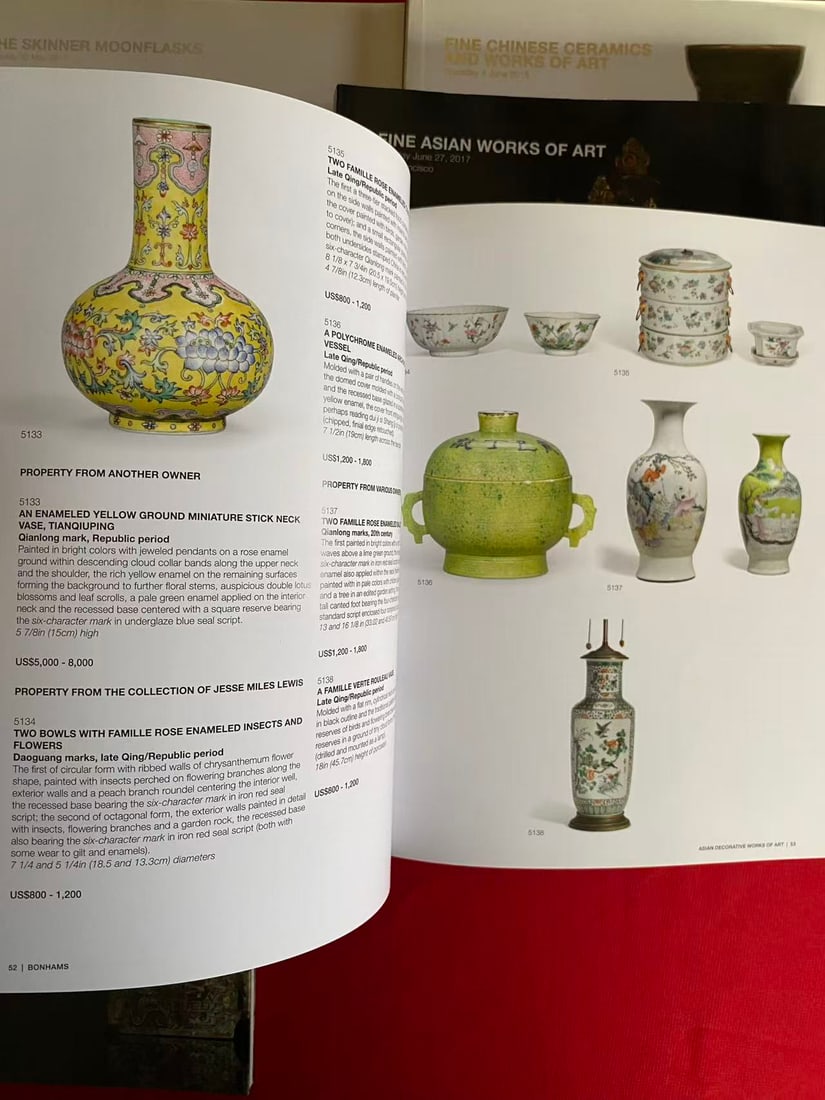 5 Volumes Bonhams Asian Art Catalog - 3