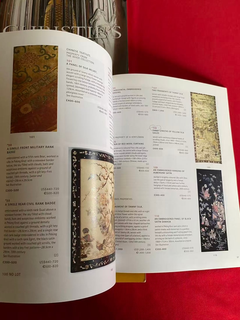 4 Volumes Christie's Asian Art Catalog - 3