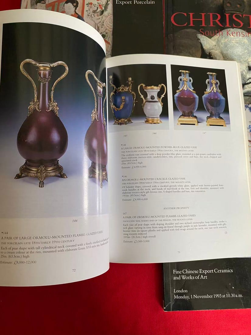 4 Volumes Christie's Asian Art Catalog - 2