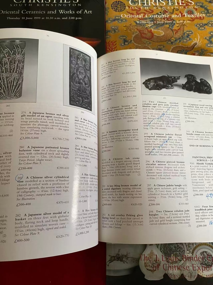 4 Volumes Christie's Asian Art Catalog - 2