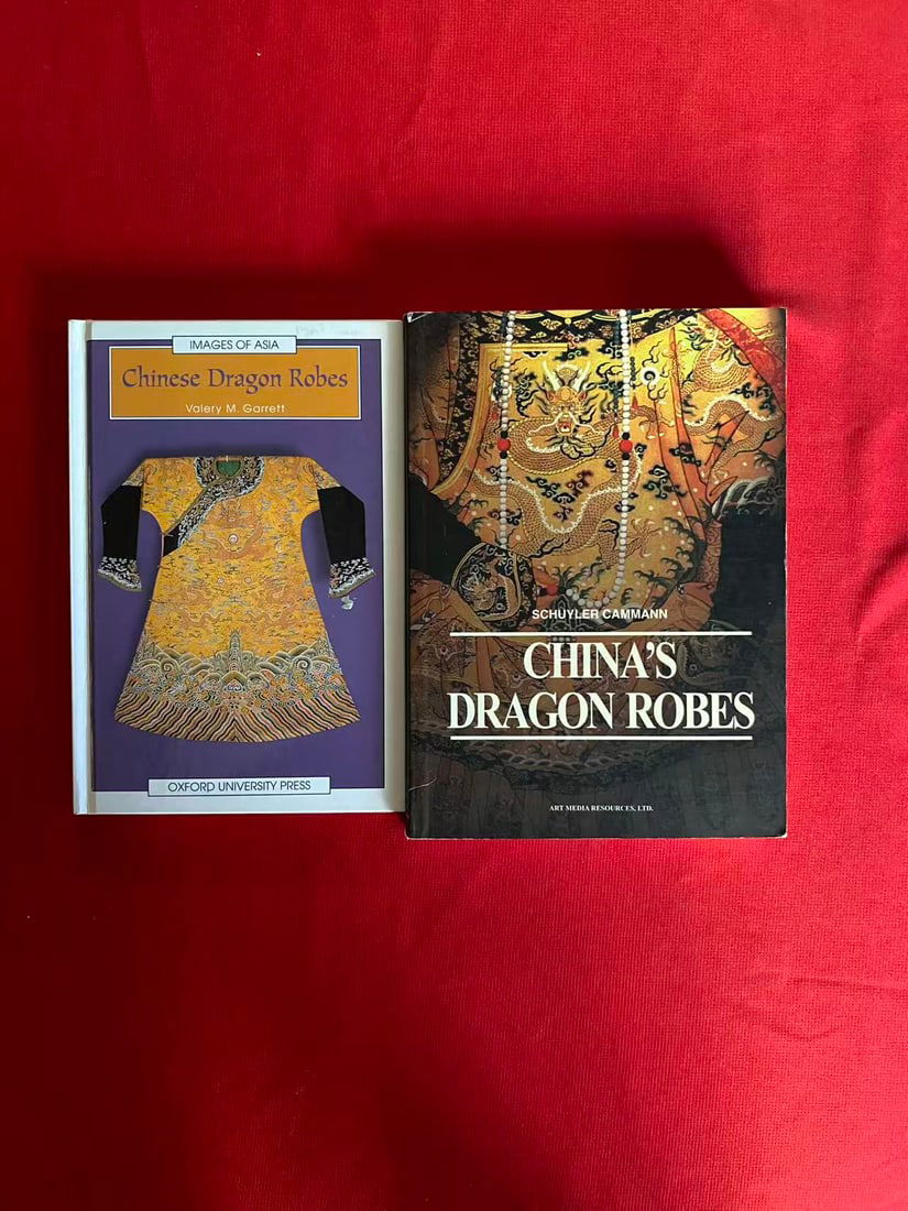 2 Books about China's Dragon Robes: 2 Books about China's Dragon Robes , good condition!