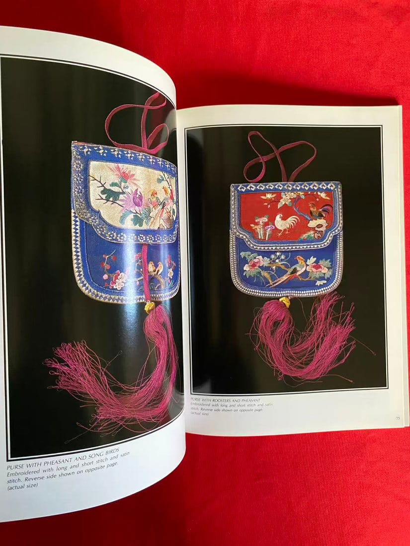 The Chinese Purse Purses of The Ch'ing Dynasty Embroidered by Loretta H. Wang - 3