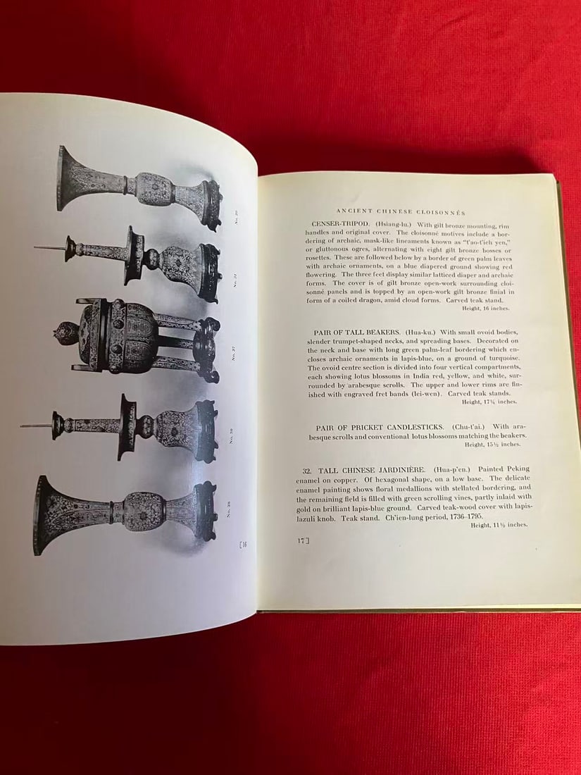 The Avery Collection of Ancient Chinese Cloisonnes ( very rare ) - 2