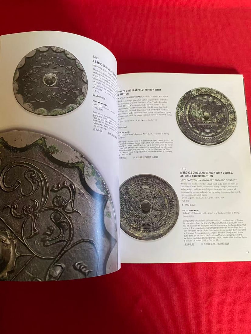 NY Christie's 2012 Fine Chinese Mirrors fromThe Robert H. Ellsworth Collection - 3