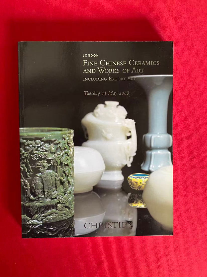 LD Christie's 2008 FINE CHINESE CERAMICS AND WORKS OF ART: LD Christie's 2008 FINE CHINESE CERAMICS AND WORKS OF ART, good condition!