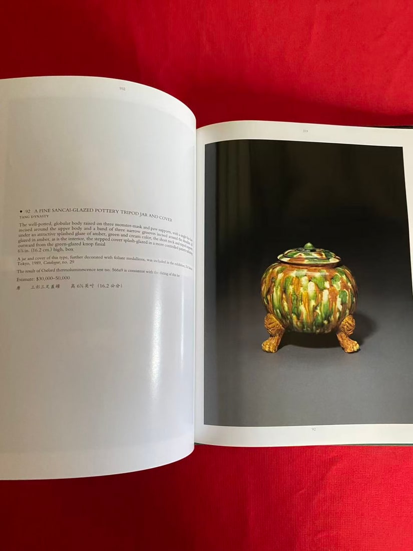 NY Christie's 1995 The Hardy Collection of Early Chinese Ceramics and Works of Art - 3