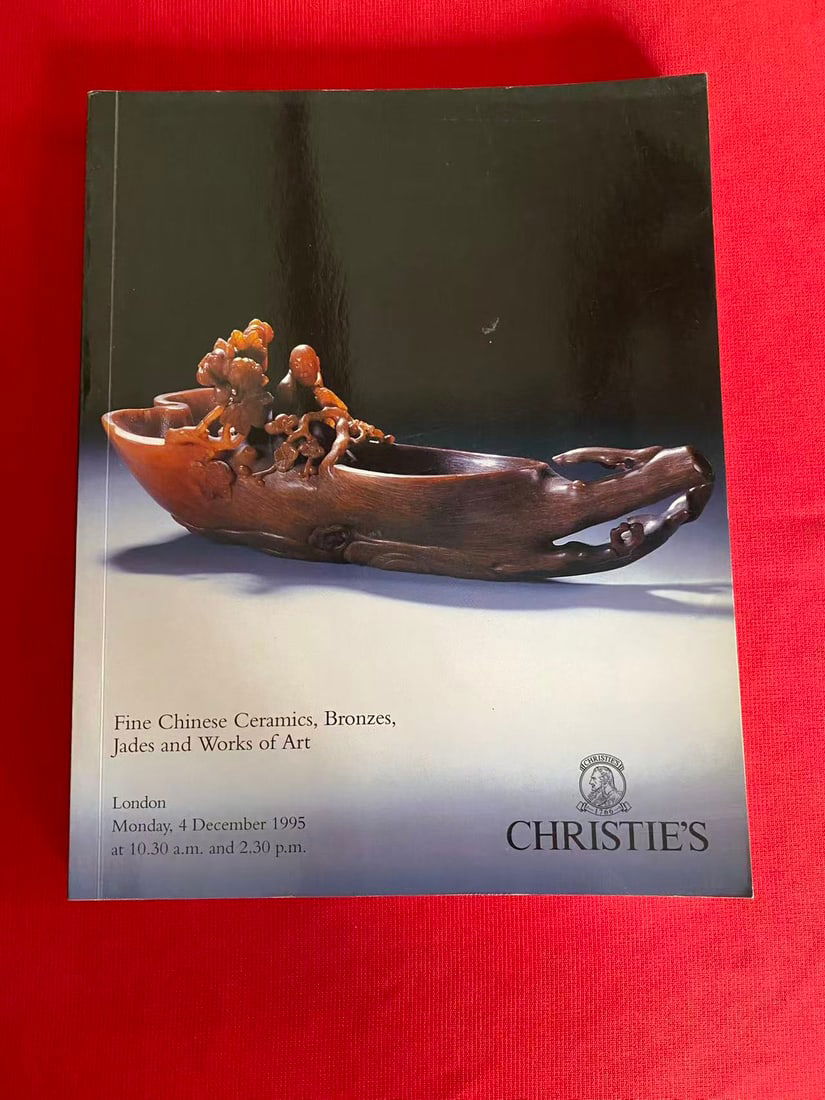 LD Christie's 1995 Fine Chinese Ceramics, Bronzes,Jades and Works of Art: LD Christie's 1995 Fine Chinese Ceramics, Bronzes,Jades and Works of Art, good condition!