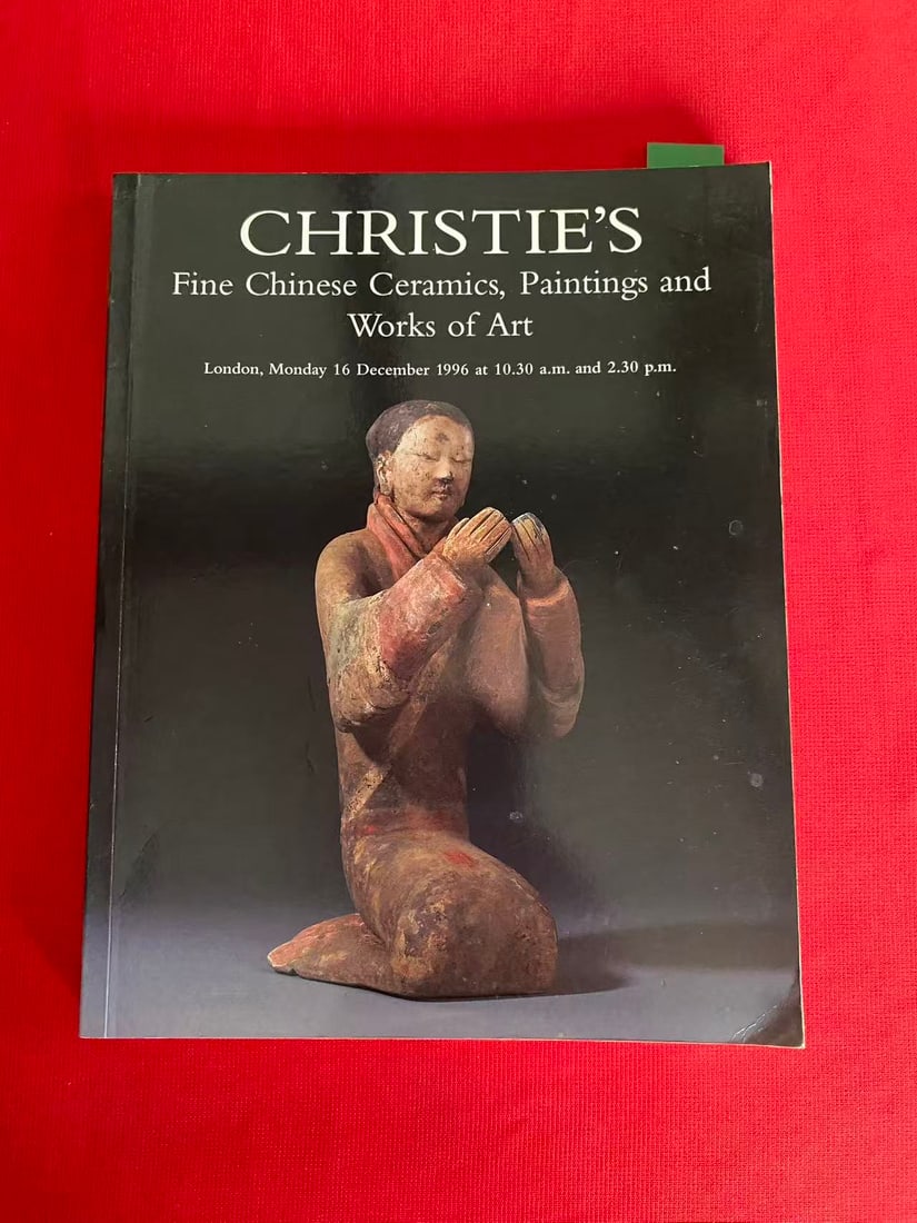 LD Christie's 1996 Fine Chinese Ceramics, Paintings and Works of Art: LD Christie's 1996 Fine Chinese Ceramics, Paintings and Works of Art, good condition!