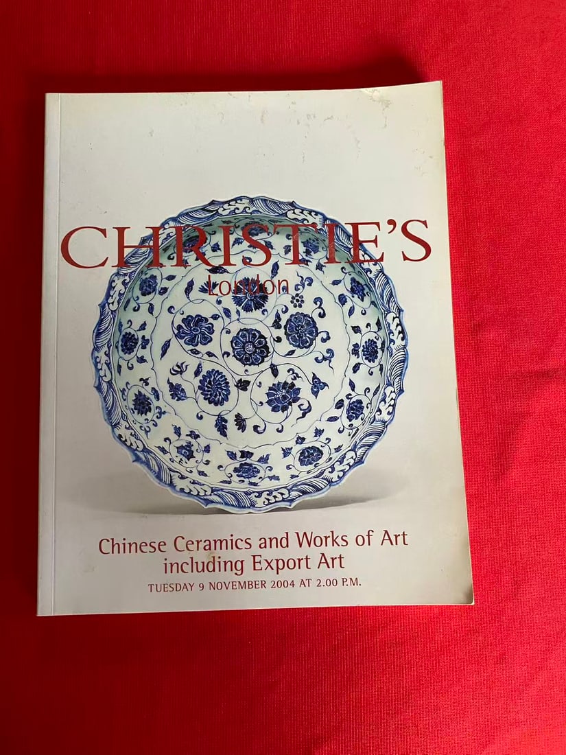 LD Christie's 2004 Chinese Ceramics and Works of Art including Export Art: LD Christie's 2004 Chinese Ceramics and Works of Art including Export Art, good condition!