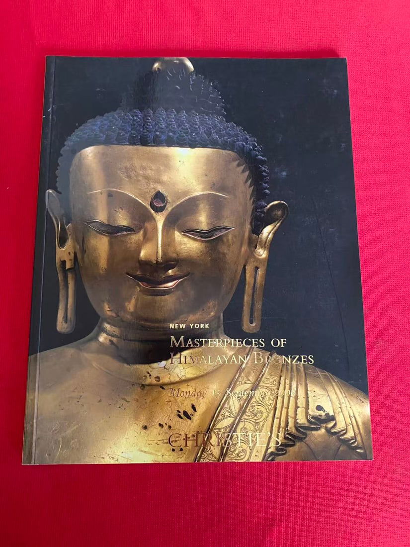 NY Christie's 2008 MASTERPIECES OF HIMALAYAN BRONZES: NY Christie's 2008 MASTERPIECES OF HIMALAYAN BRONZES, good condition!