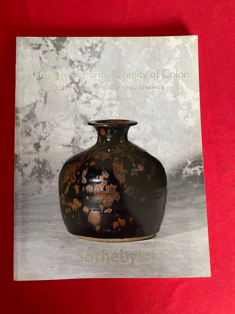 NY Sotheby's 2011 A PRIVATE COLLECTION OF "SONG" CERAMICS: NY Sotheby's 2011 A PRIVATE COLLECTION OF "SONG" CERAMICS , good condition!