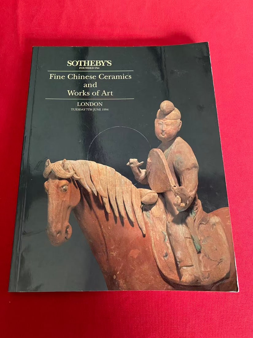 LD Sotheby's 1994 Fine Chinese Ceramics and Works of Art: LD Sotheby's 1994 Fine Chinese Ceramics and Works of Art, good condition!