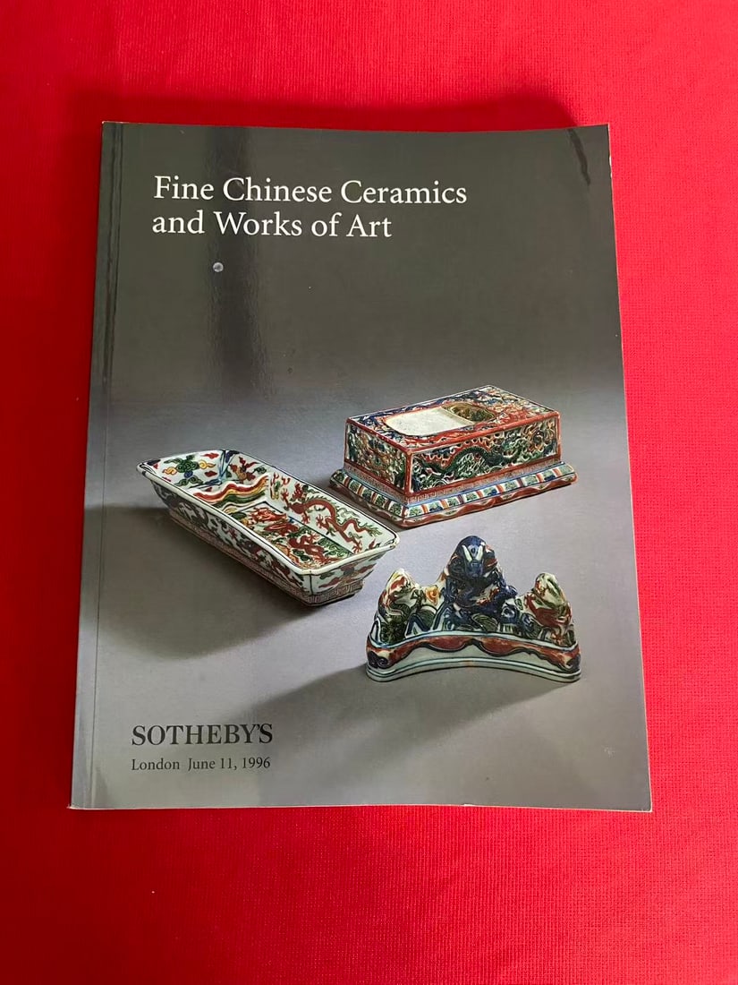 LD Sotheby's 1996 Fine Chinese Ceramics and Works of Art: LD Sotheby's 1996 Fine Chinese Ceramics and Works of Art, good condition!