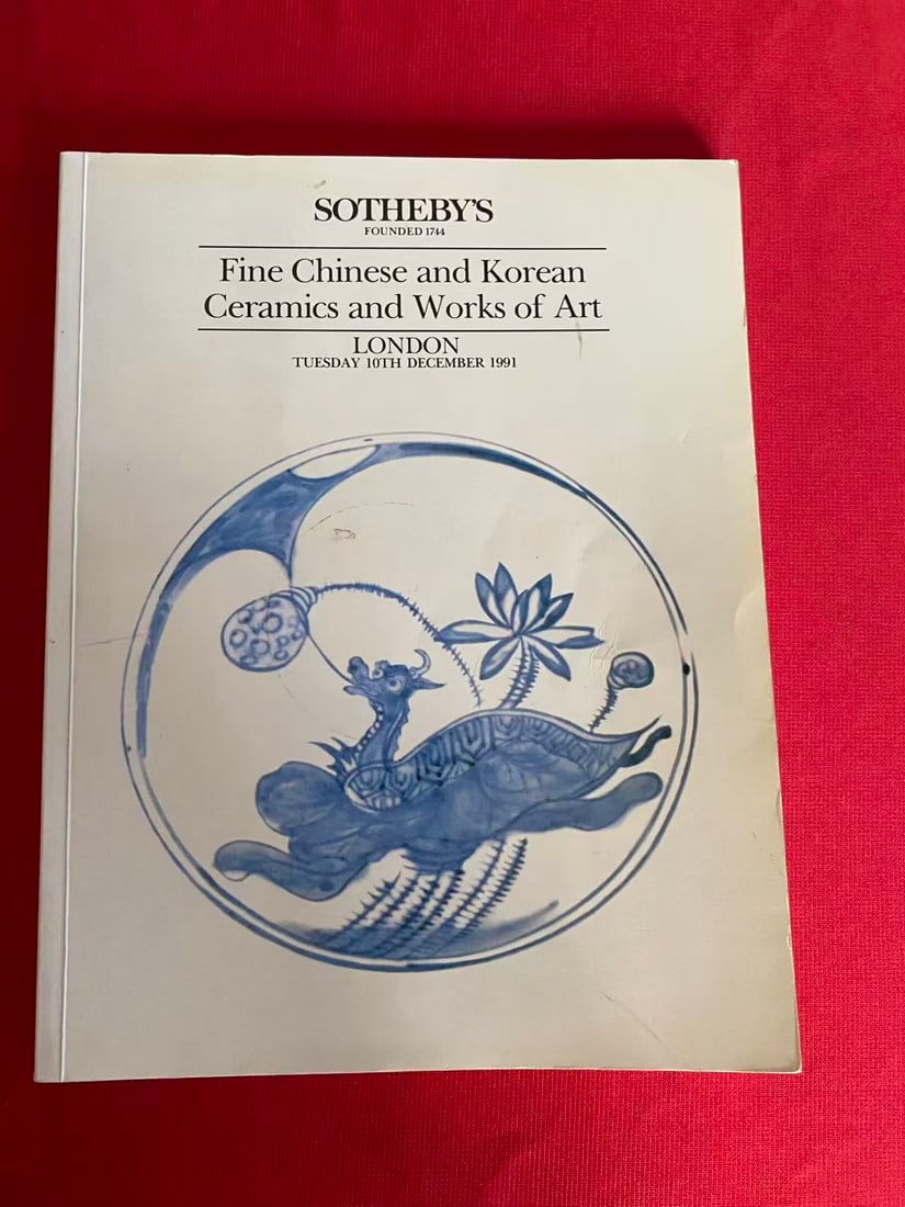 LD Sotheby's 1991 Fine Chinese and Korean Ceramics and Works of Art: LD Sotheby's 1991 Fine Chinese and Korean Ceramics and Works of Art, good condition!