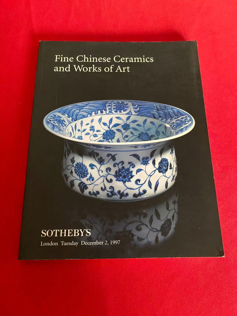LD Sotheby's 1997 FINE CHINESE CERAMICS & WORKS OF ART: LD Sotheby's 1997 FINE CHINESE CERAMICS & WORKS OF ART, good condition!