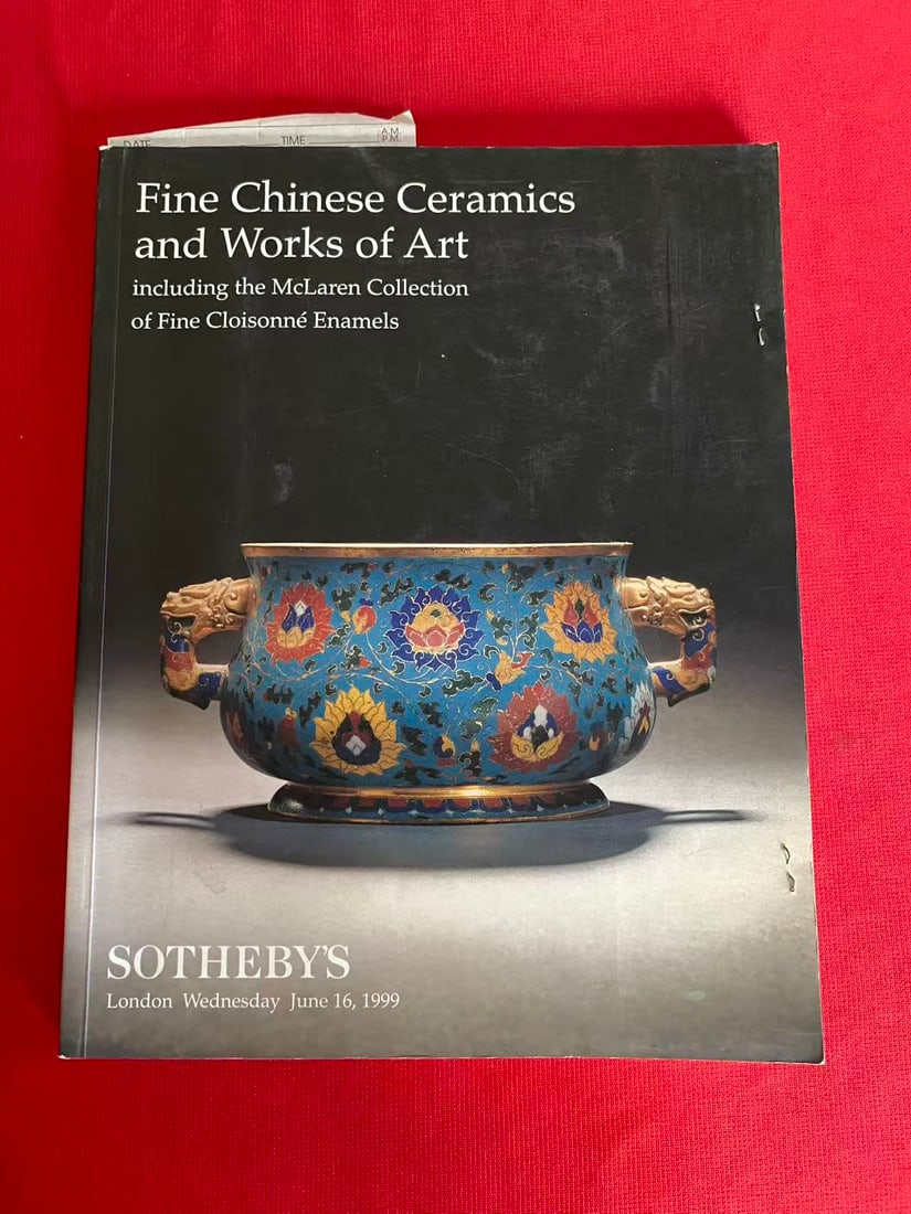 LD Sotheby's 1999 FINE CHINESE CERAMICS & WORKS OF ART: LD Sotheby's 1999 FINE CHINESE CERAMICS & WORKS OF ART, good condition!