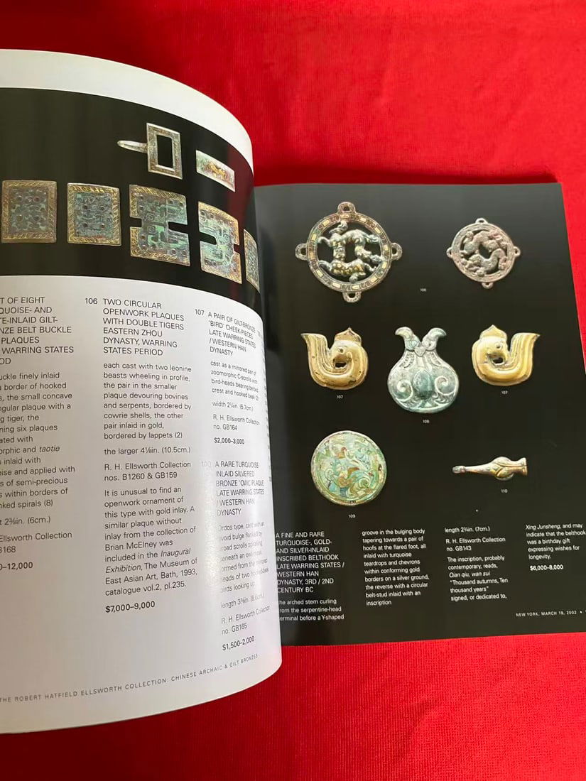 NY Sotheby's 2002 THE ROBERT HATFIELD ELLSWORTH COLLECTION CHINESE ARCHAIC & GILT BRONZES - 2