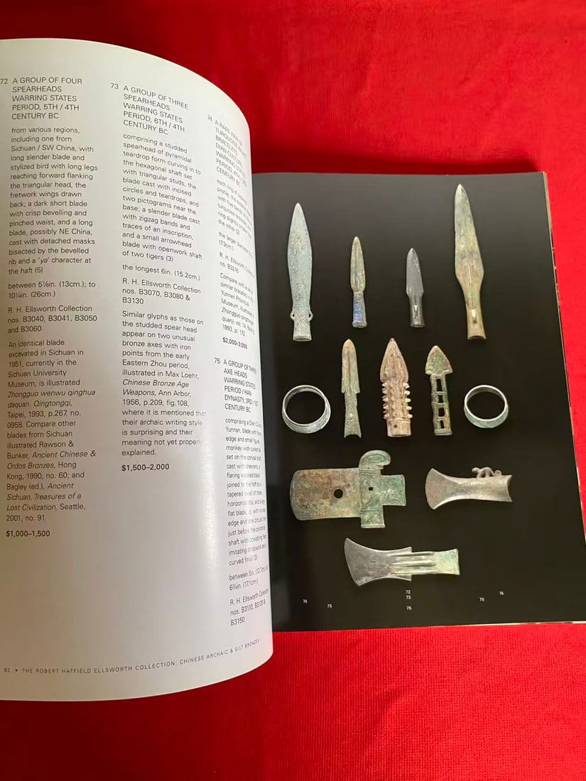 NY Sotheby's 2002 THE ROBERT HATFIELD ELLSWORTH COLLECTION CHINESE ARCHAIC & GILT BRONZES - 3